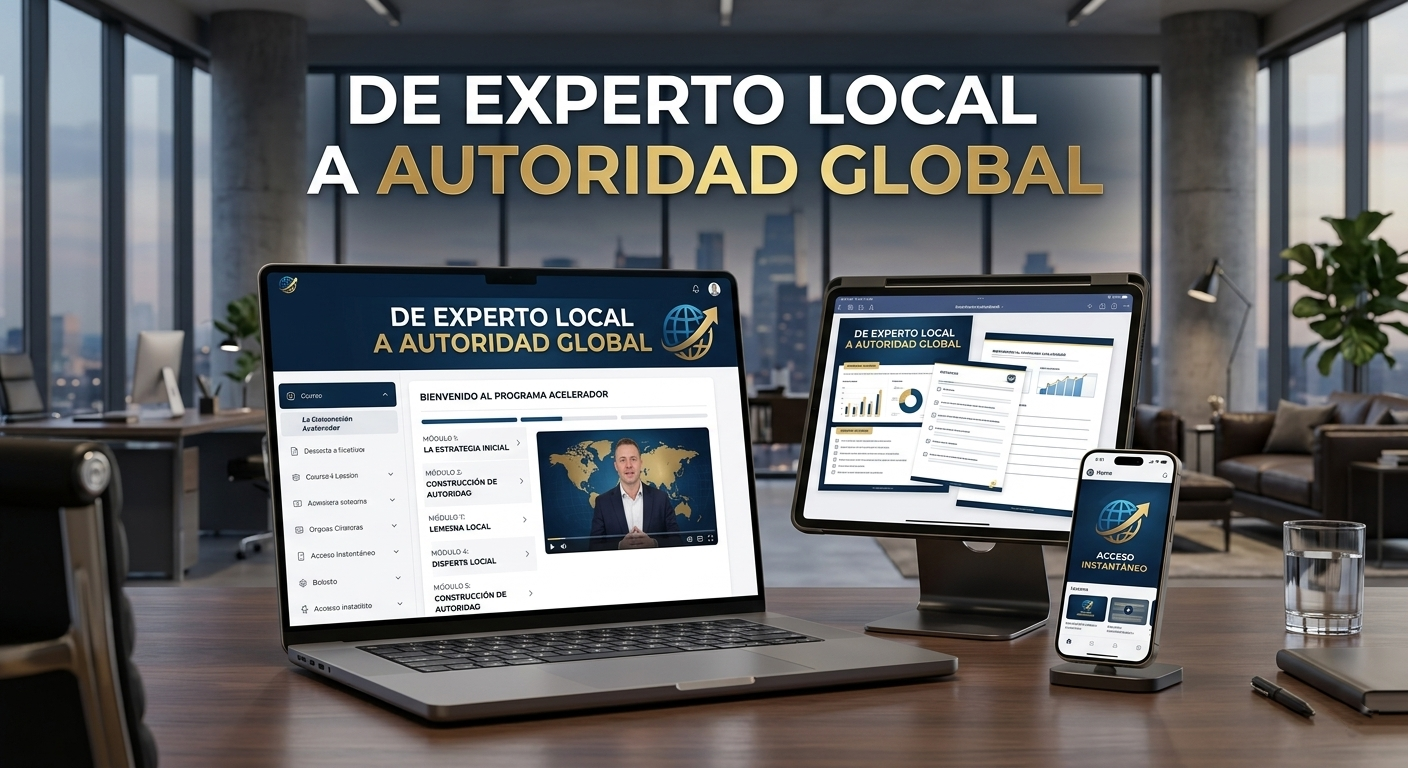 DE EXPERTO LOCAL A AUTORIDAD GLOBAL